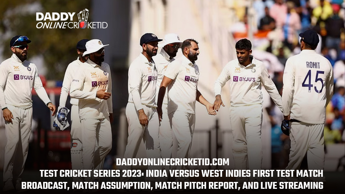 Test Cricket Series 2023: India versus West Indies first Test Match
