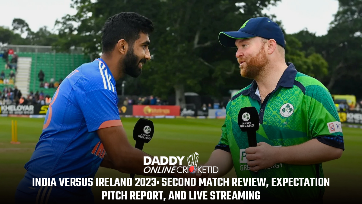 India versus Ireland 2023,, Pitch Report