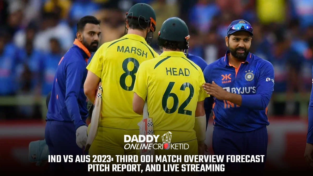 IND vs AUS 2023, ODI Match